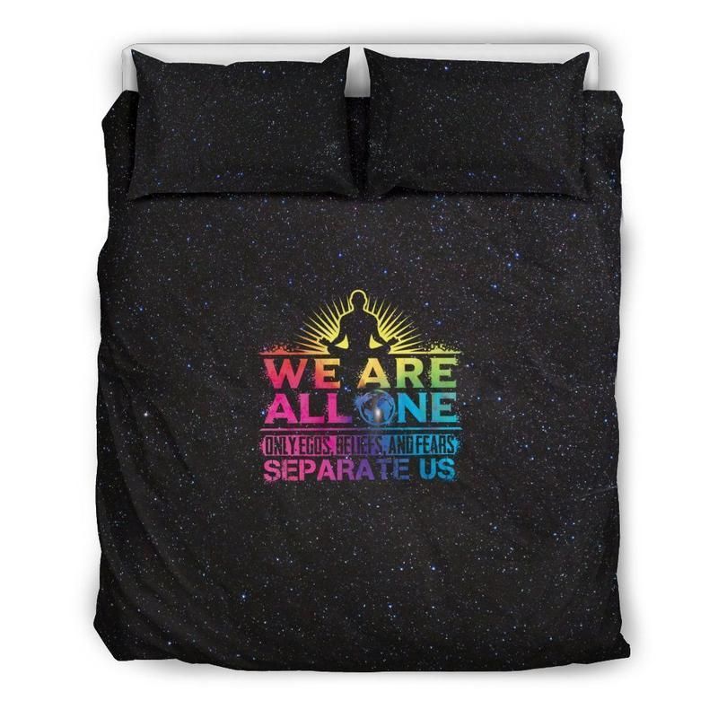 Yoga Allone Colorful Stars Bedding Set
