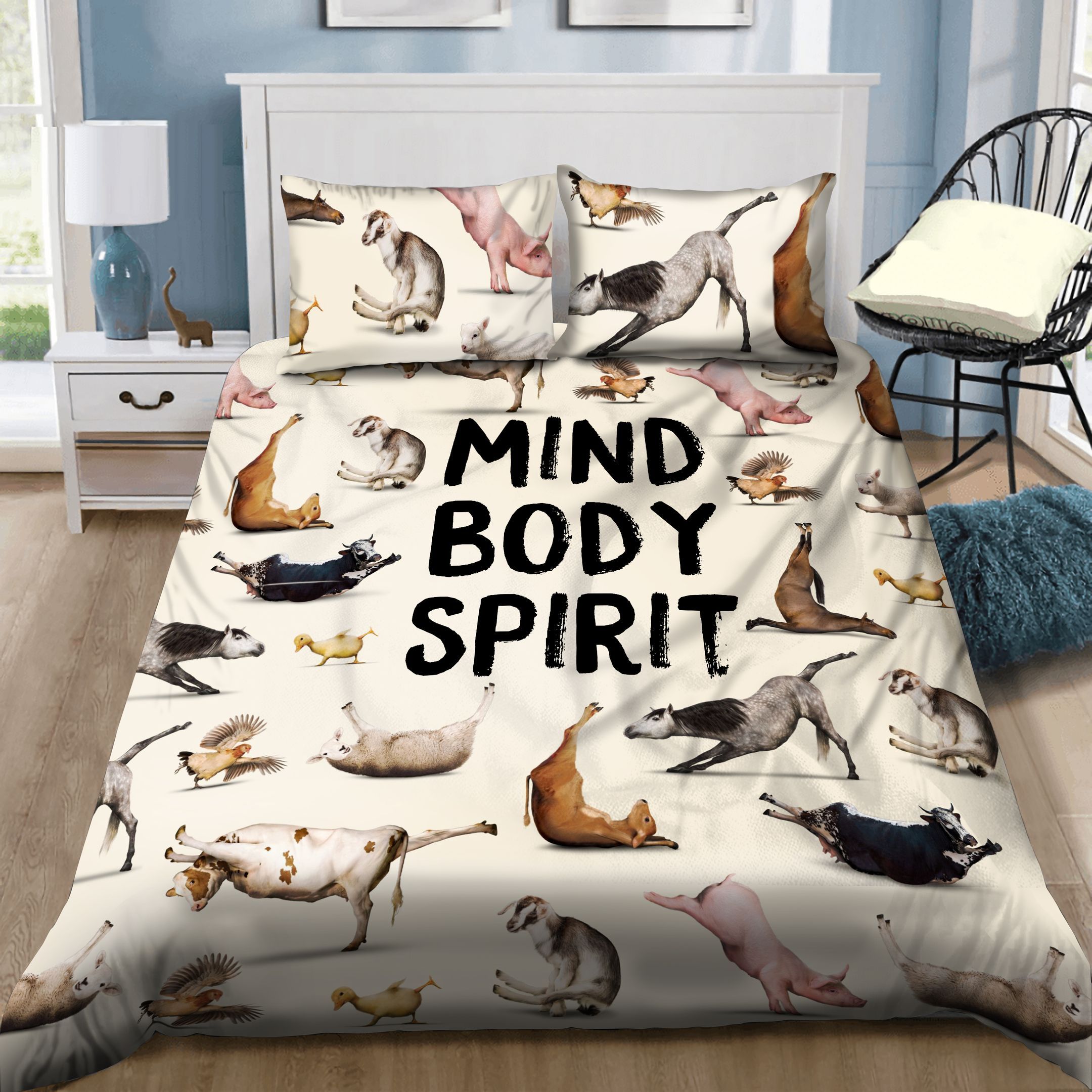 Yoga Animals Bedding Set