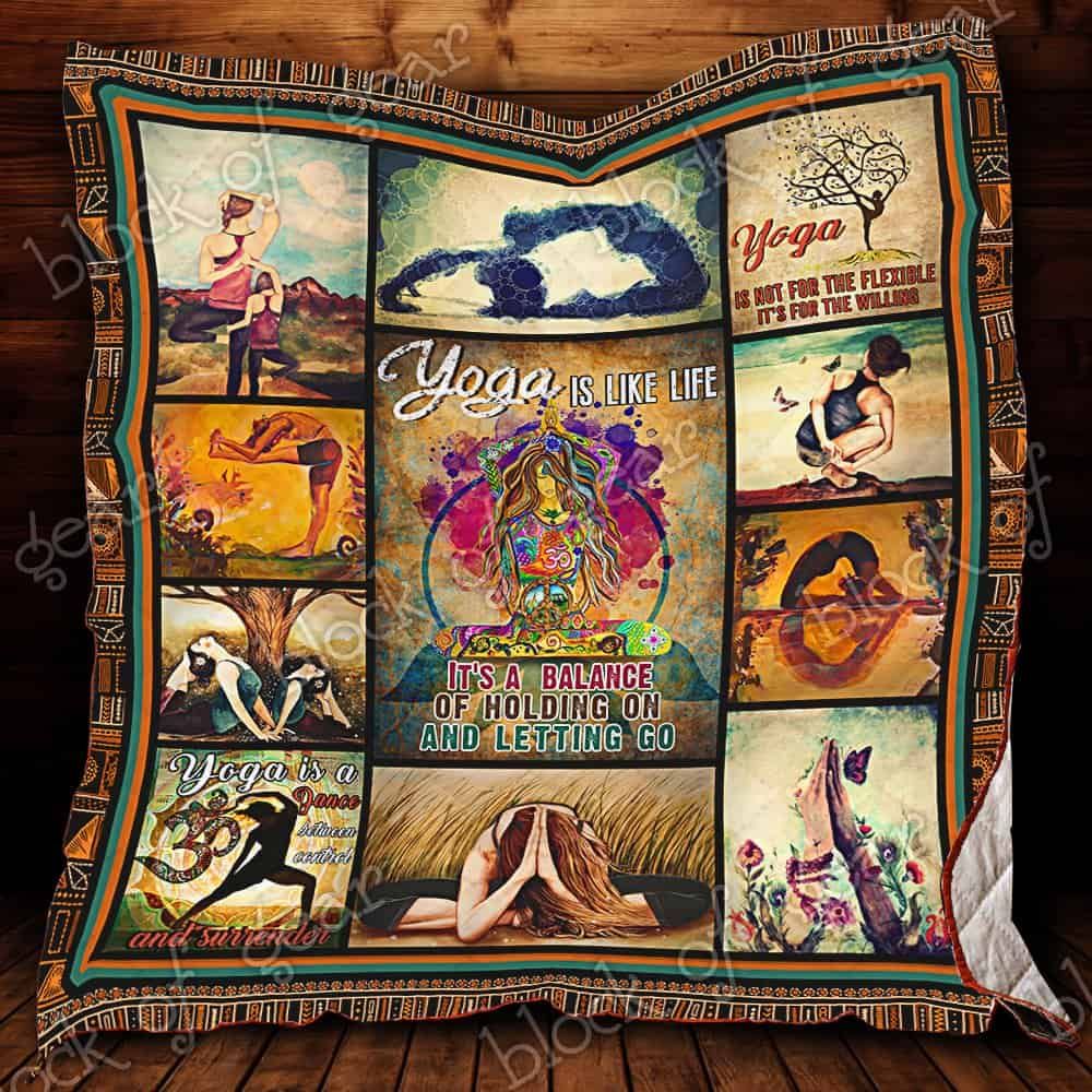 Yoga CL18100823MDQ Quilt Blanket