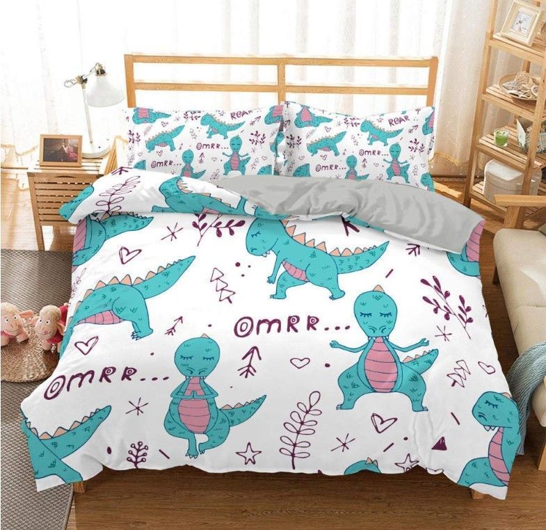Yoga Dinnosaur Bedding Set
