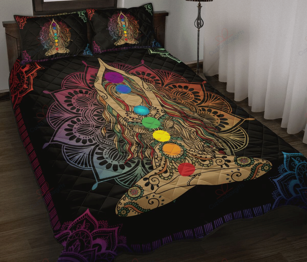 Yoga Girl Bedding Set