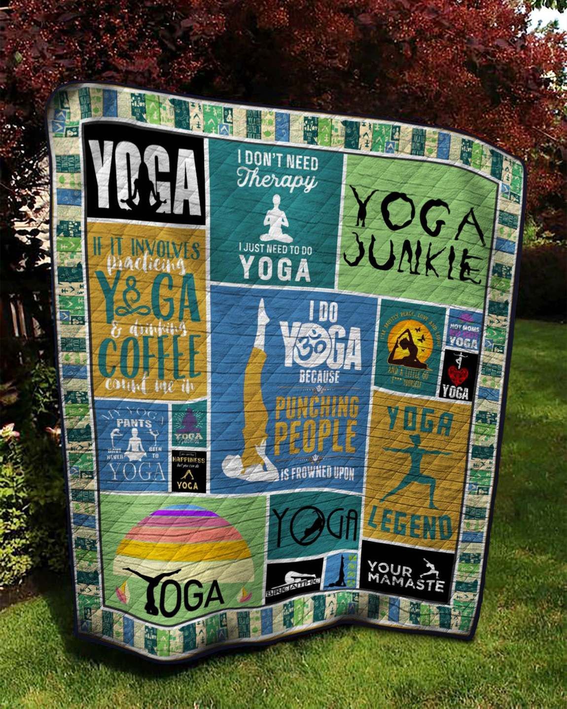 Yoga HN180524 Quilt Blanket