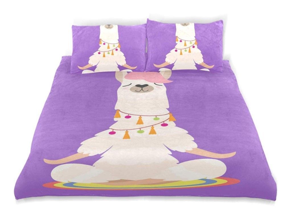 Yoga Llama Bedding Set
