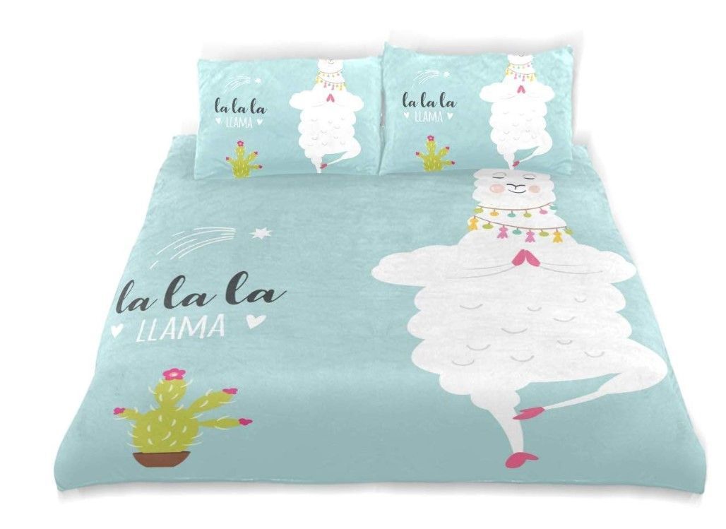 Yoga Llama Bedding Set