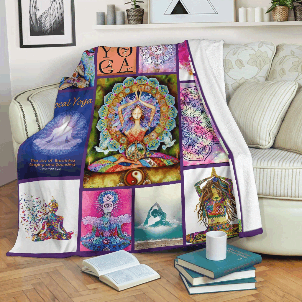 Yoga Lover Sherpa Fleece