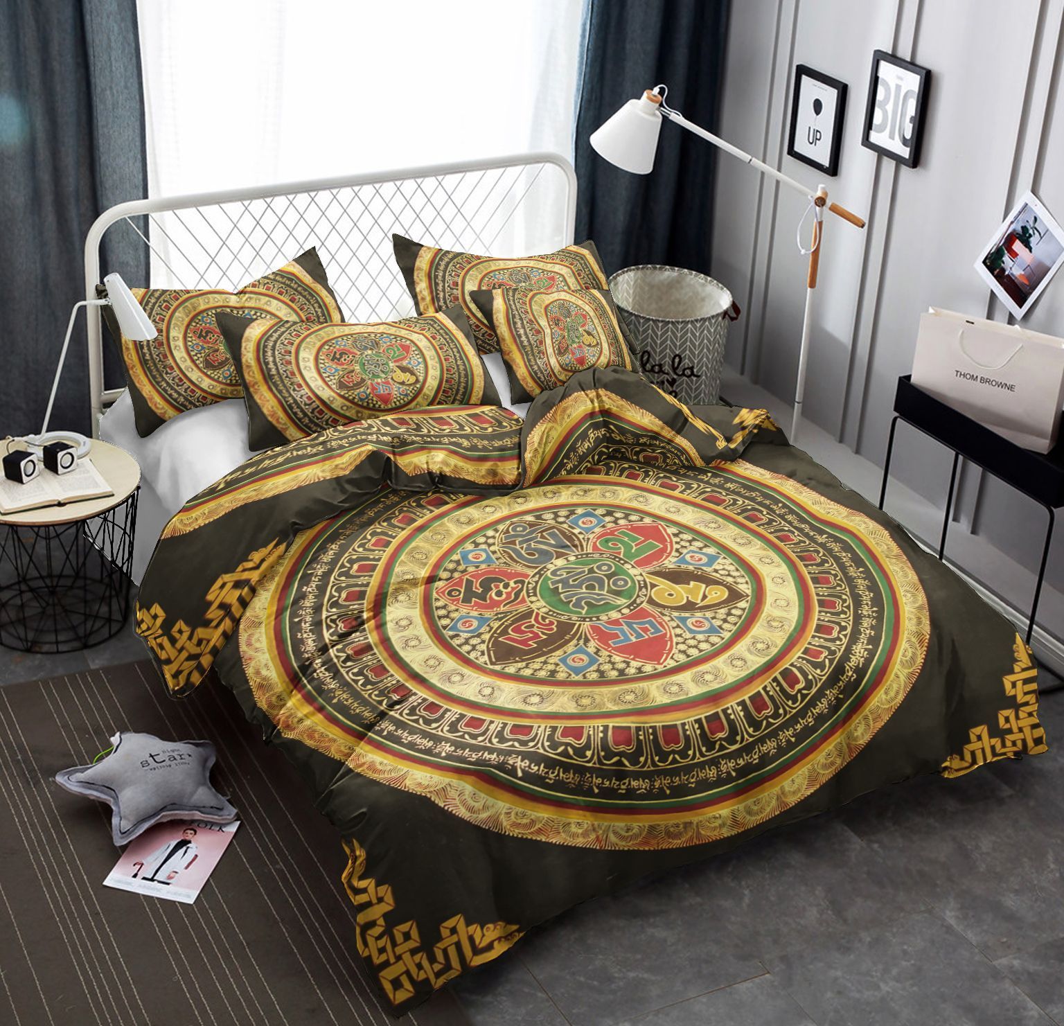 Yoga Mandala Bedding Set