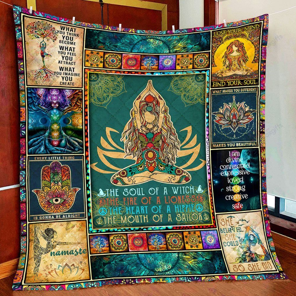 Yoga Namaste GS-CL-LD2506 Quilt Blanket