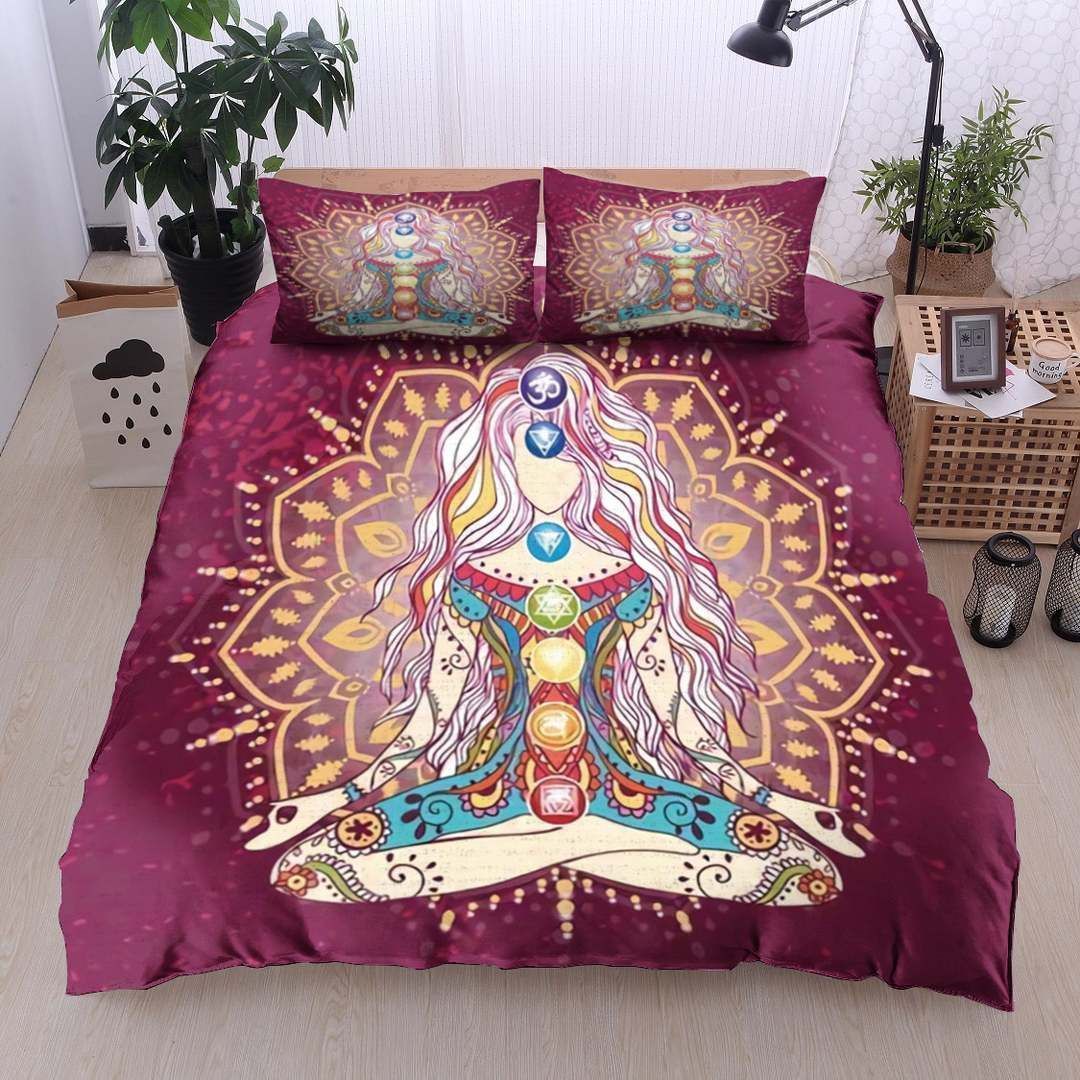 Yoga Symbol Bedding Set