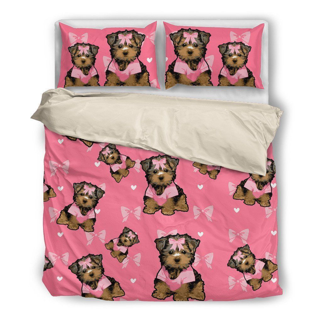 Yorkie Bedding Set