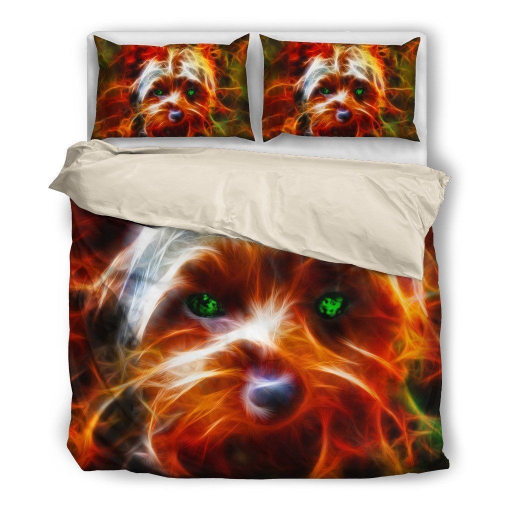 Yorkie Bedding Set