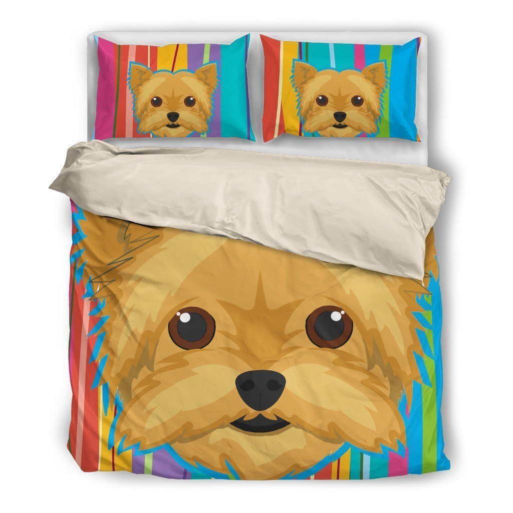 Yorkie Bedding Set