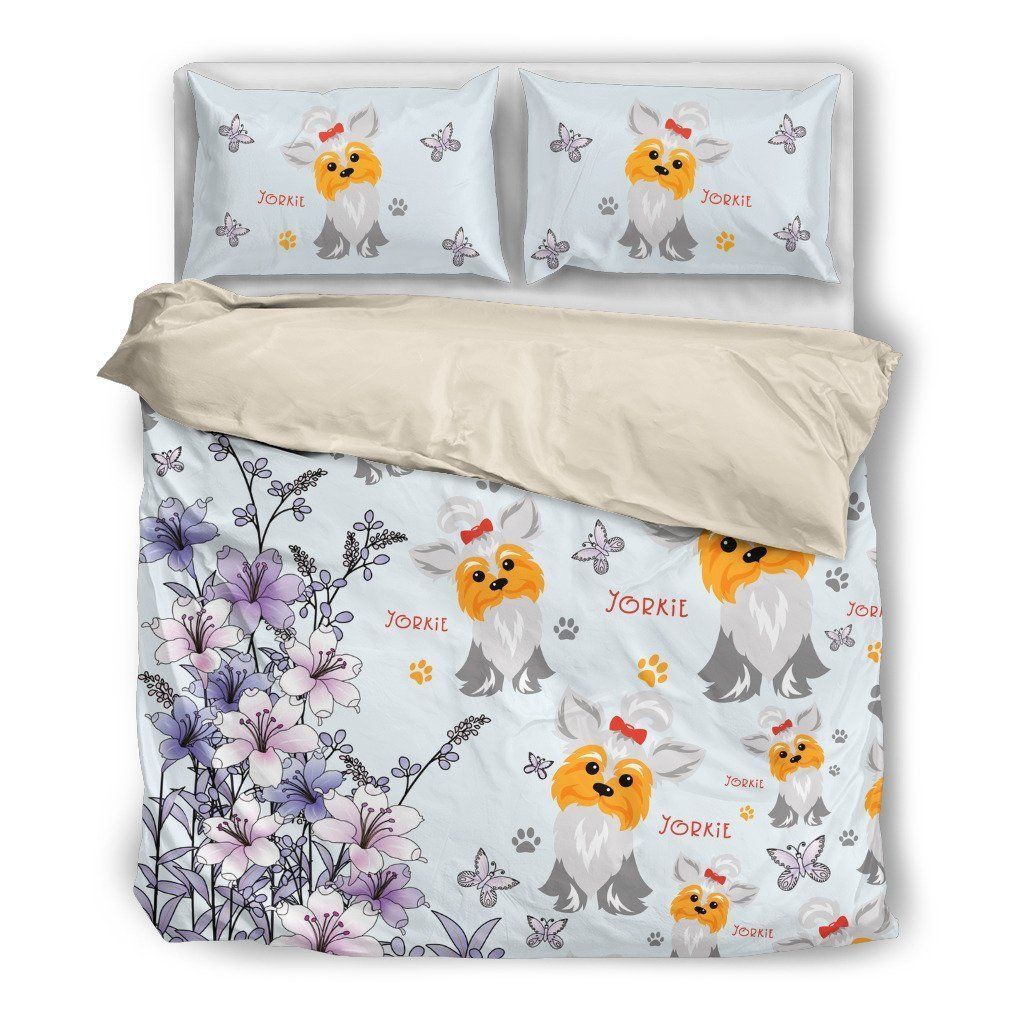 Yorkie Bedding Set