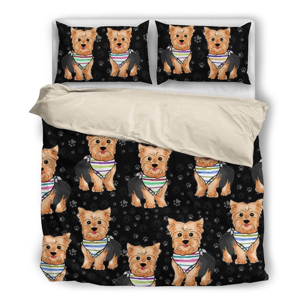Yorkie Bedding Set