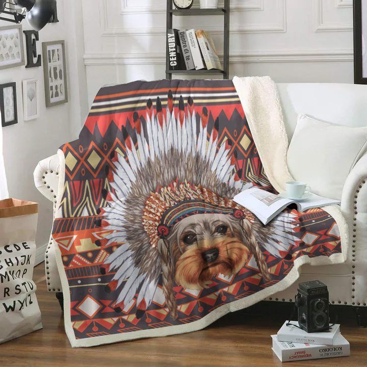 Yorkie Native Sherpa Fleece