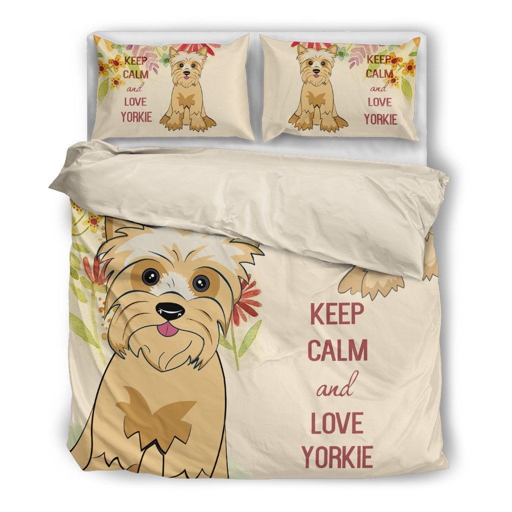 Yorkies Bedding Set