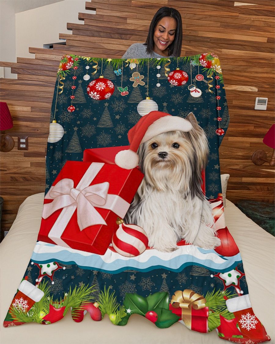 Yorkshire Be the best present Christmas Fleece Blanket