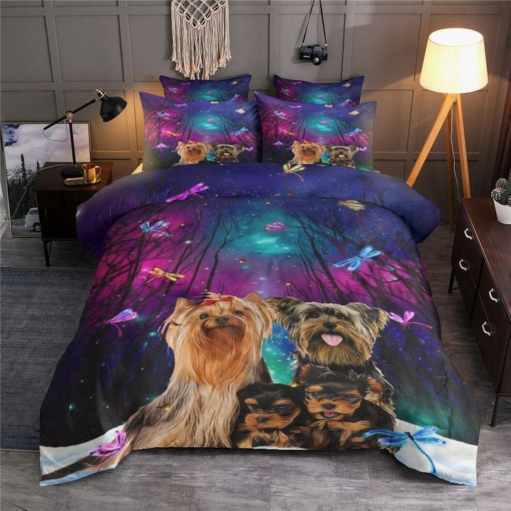 Yorkshire Dog Bedding Set