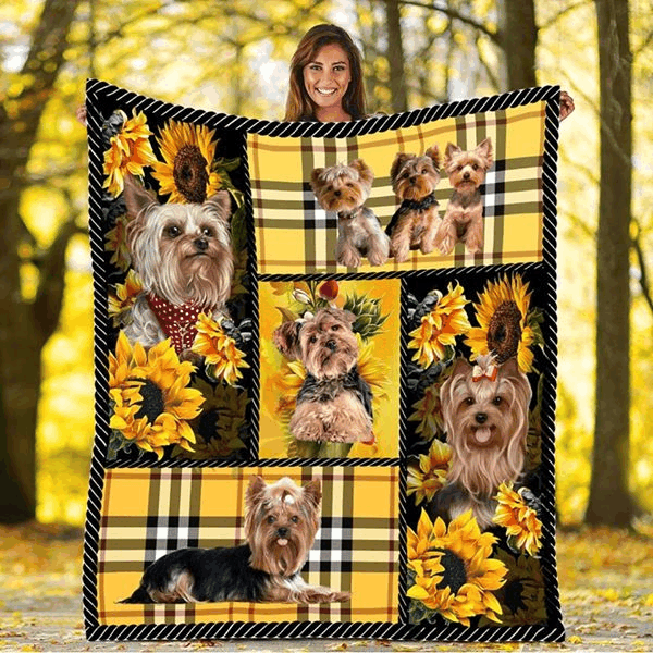 Yorkshire Sunflower Quilt Blanket DHC150120757TD