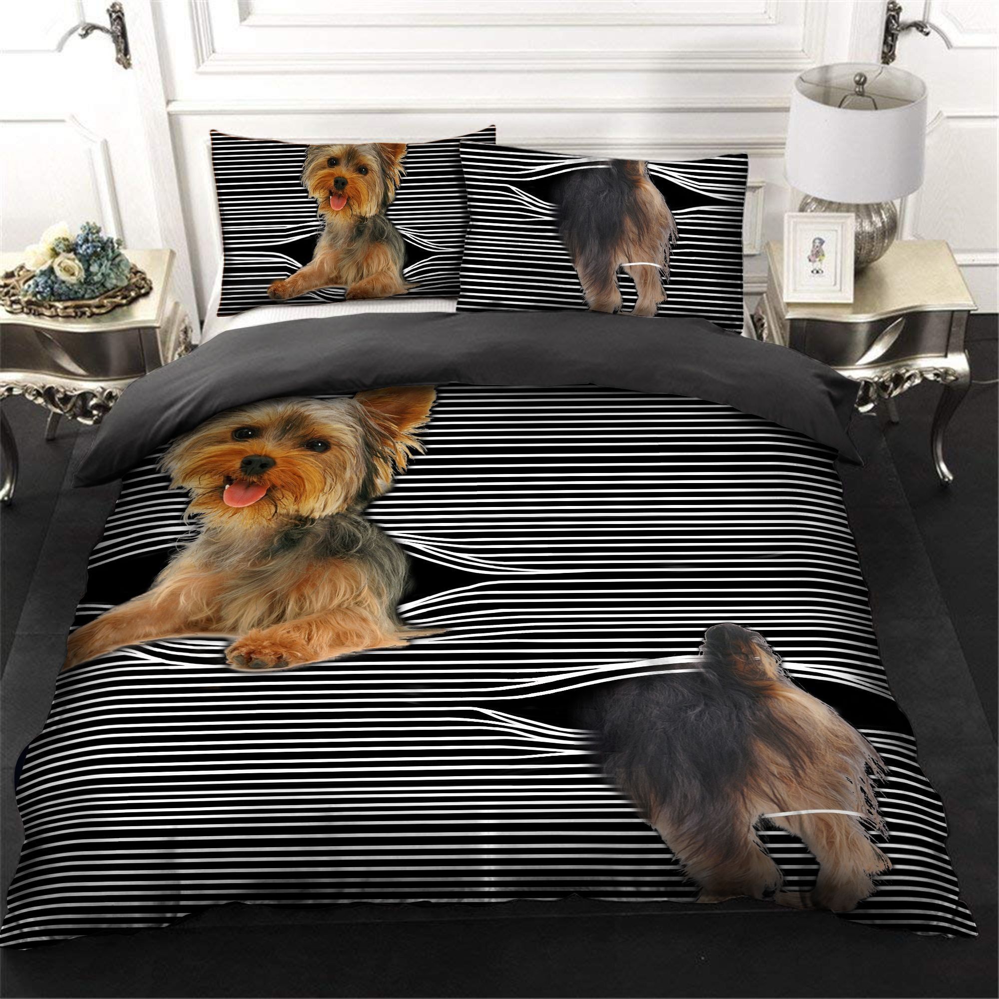 Yorkshire Terrier Cute Bedding Set