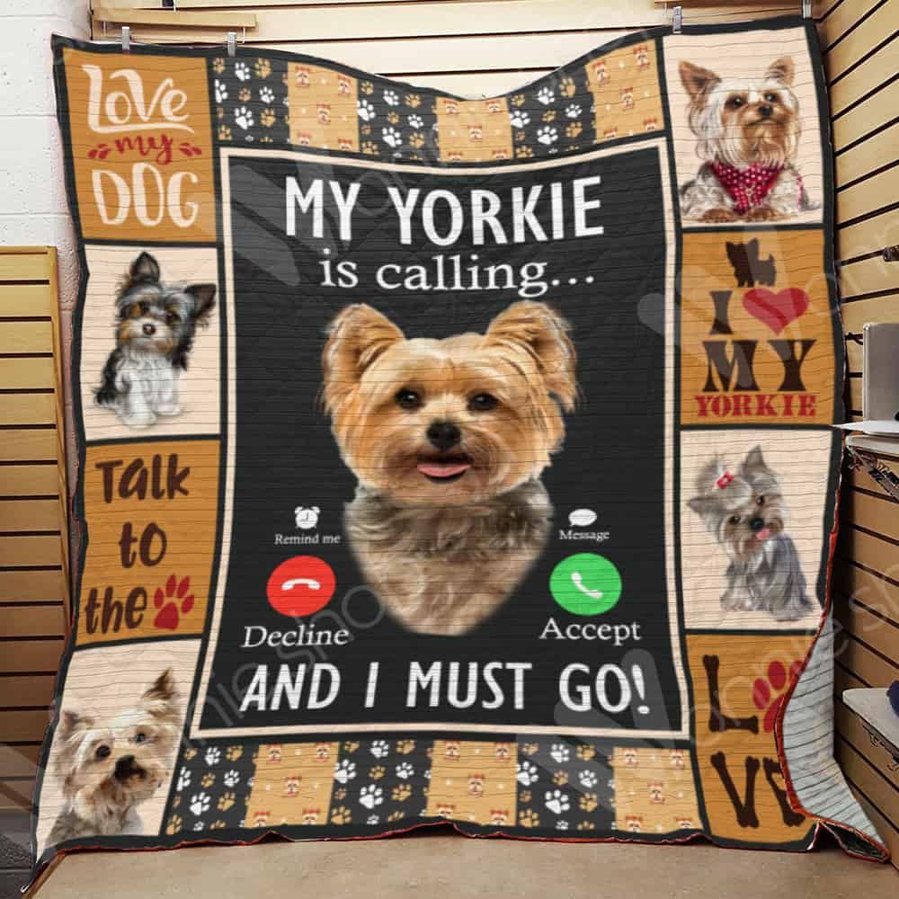 Yorkshire Terrier Dog Blanket LNT1512070 Quilt Blanket