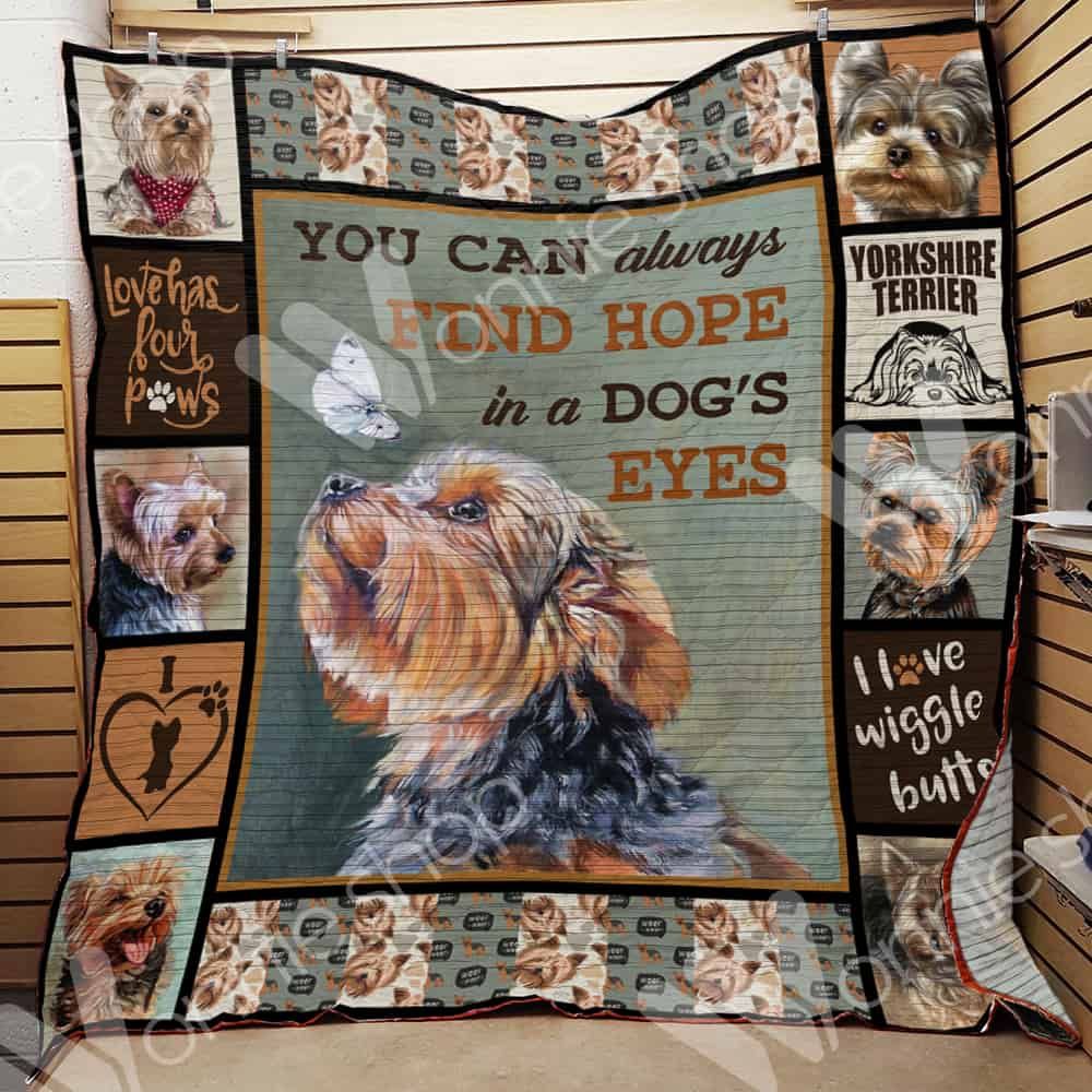 Yorkshire Terrier Dog Blanket LNT1512073 Quilt Blanket