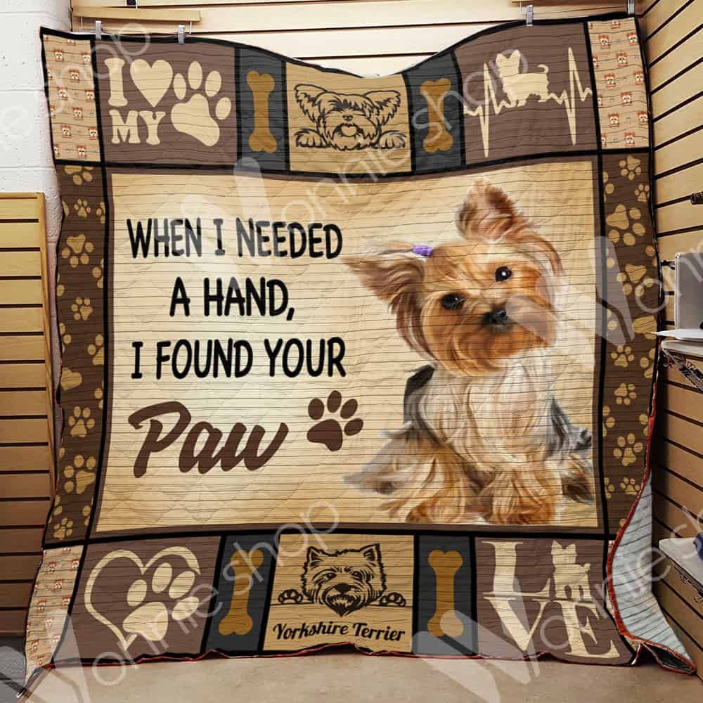 Yorkshire Terrier Dog Quilt Blanket DHC0102629TD