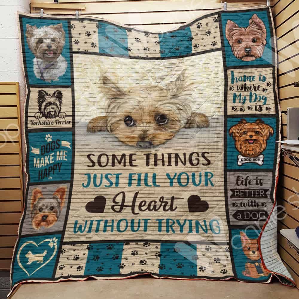 Yorkshire Terrier Dog Quilt Blanket DHC0302689TD