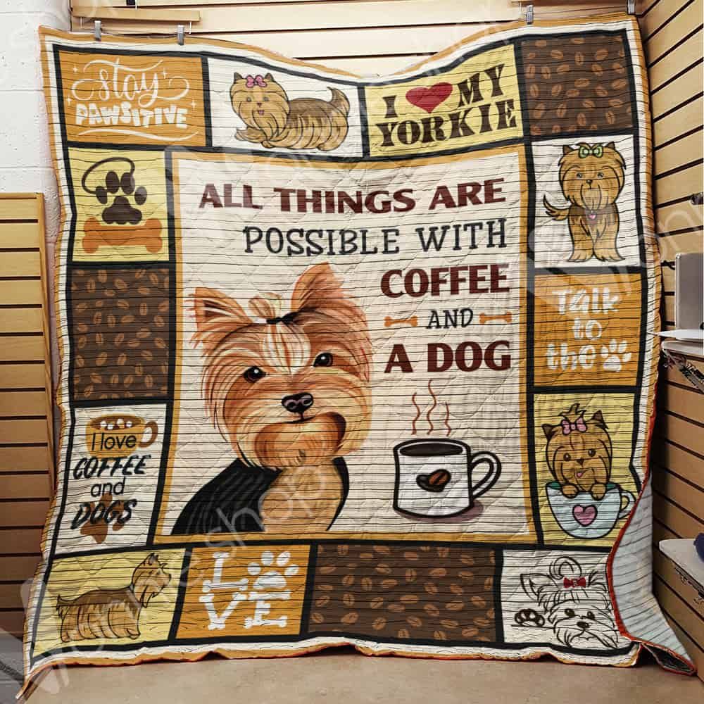 Yorkshire Terrier Dog Quilt Blanket DHC0302696TD