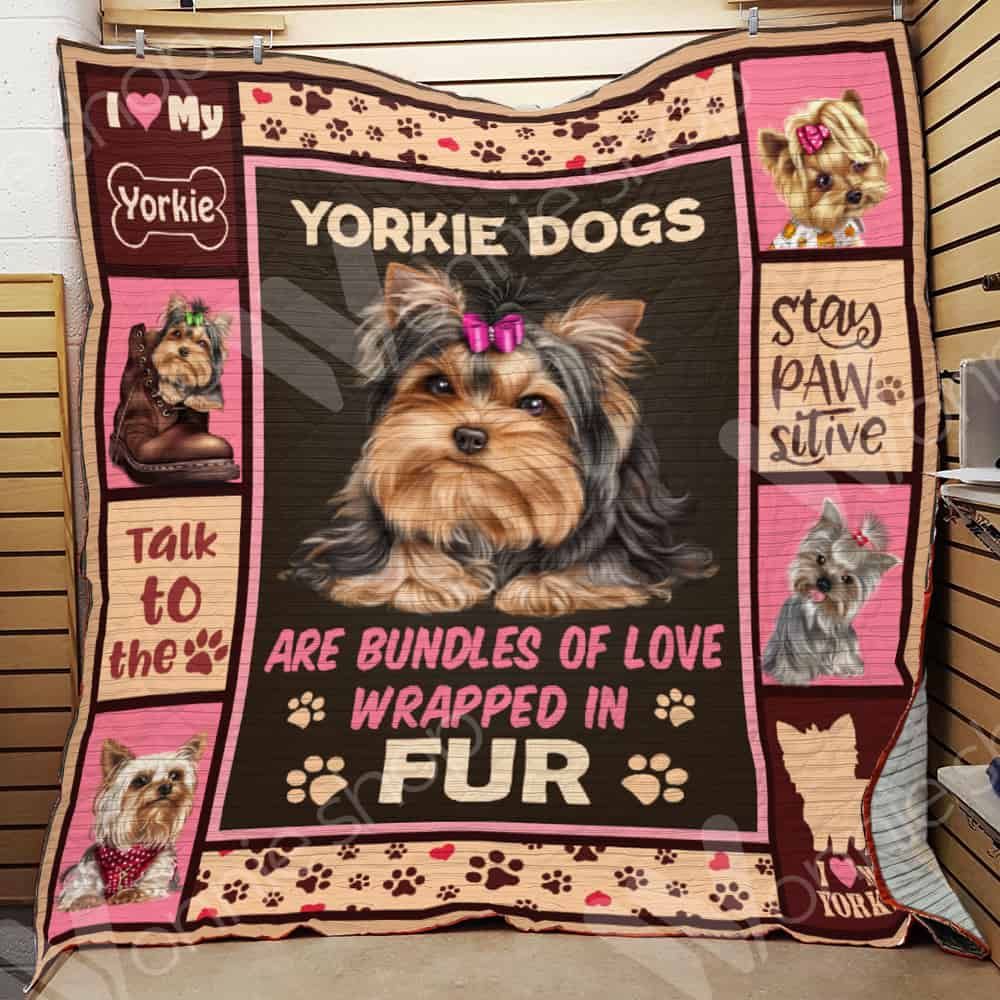 Yorkshire Terrier Dog Quilt Blanket DHC0602744TD