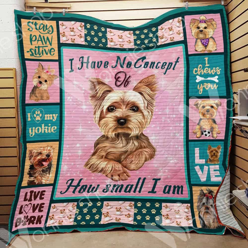 Yorkshire Terrier Dog Quilt Blanket DHC0602802TD