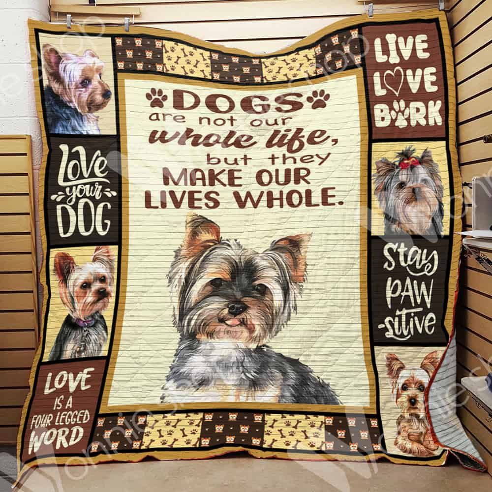 Yorkshire Terrier Dog Quilt Blanket DHC0602807TD