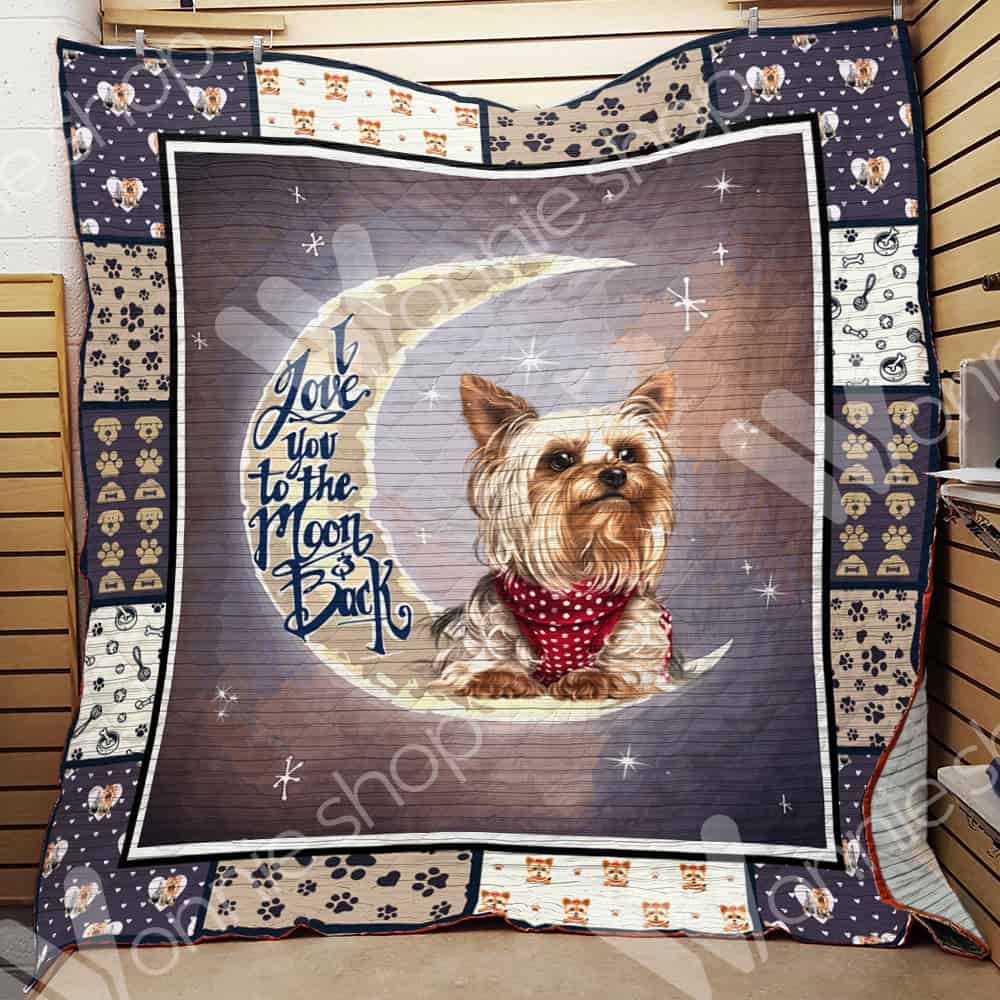 Yorkshire Terrier Dog Quilt Blanket DHC0602808TD