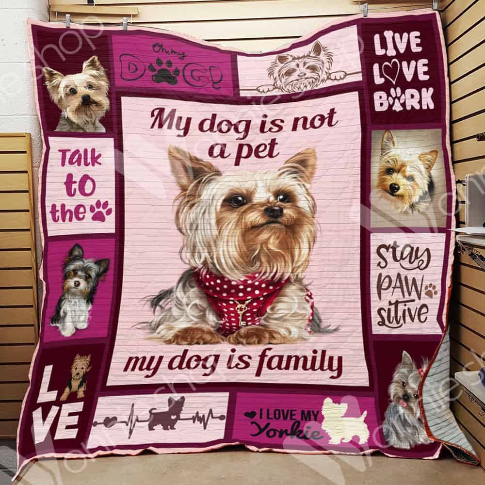Yorkshire Terrier Dog Quilt Blanket DHC0602826TD