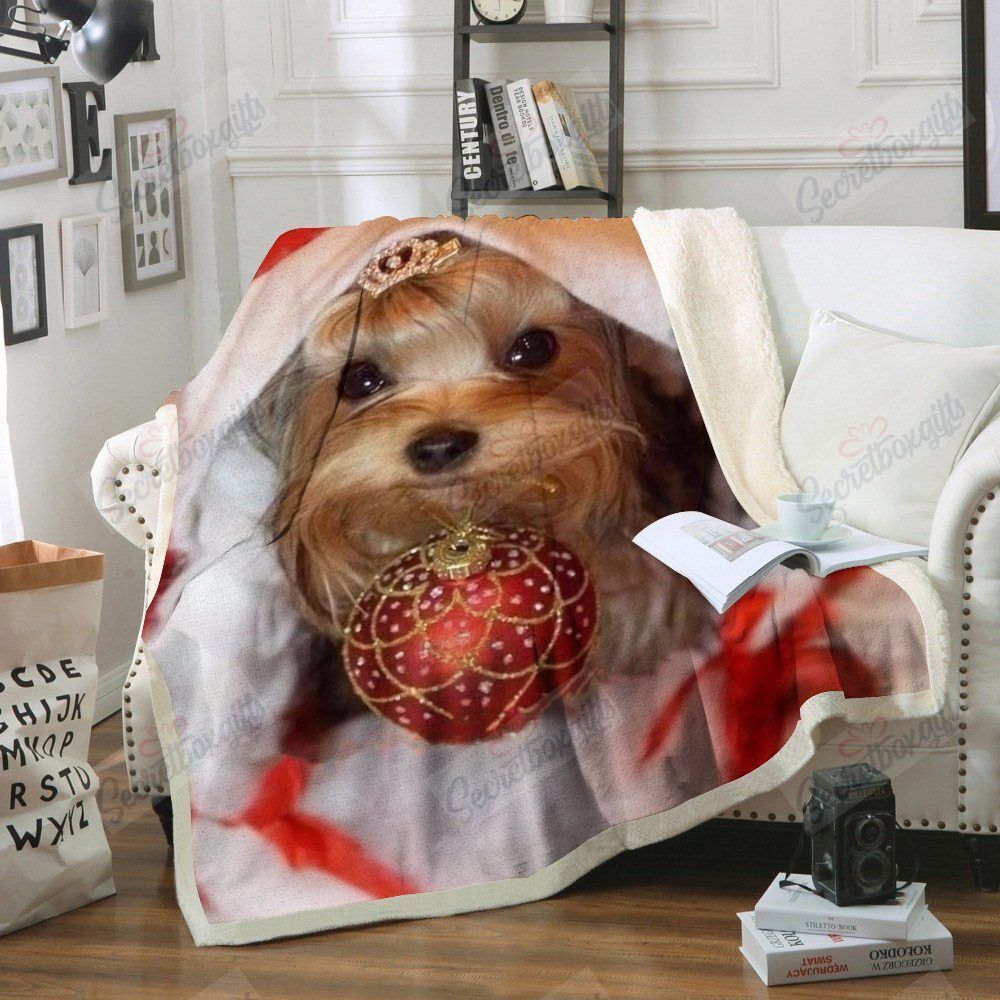 Yorkshire Terrier Fleece Blanket