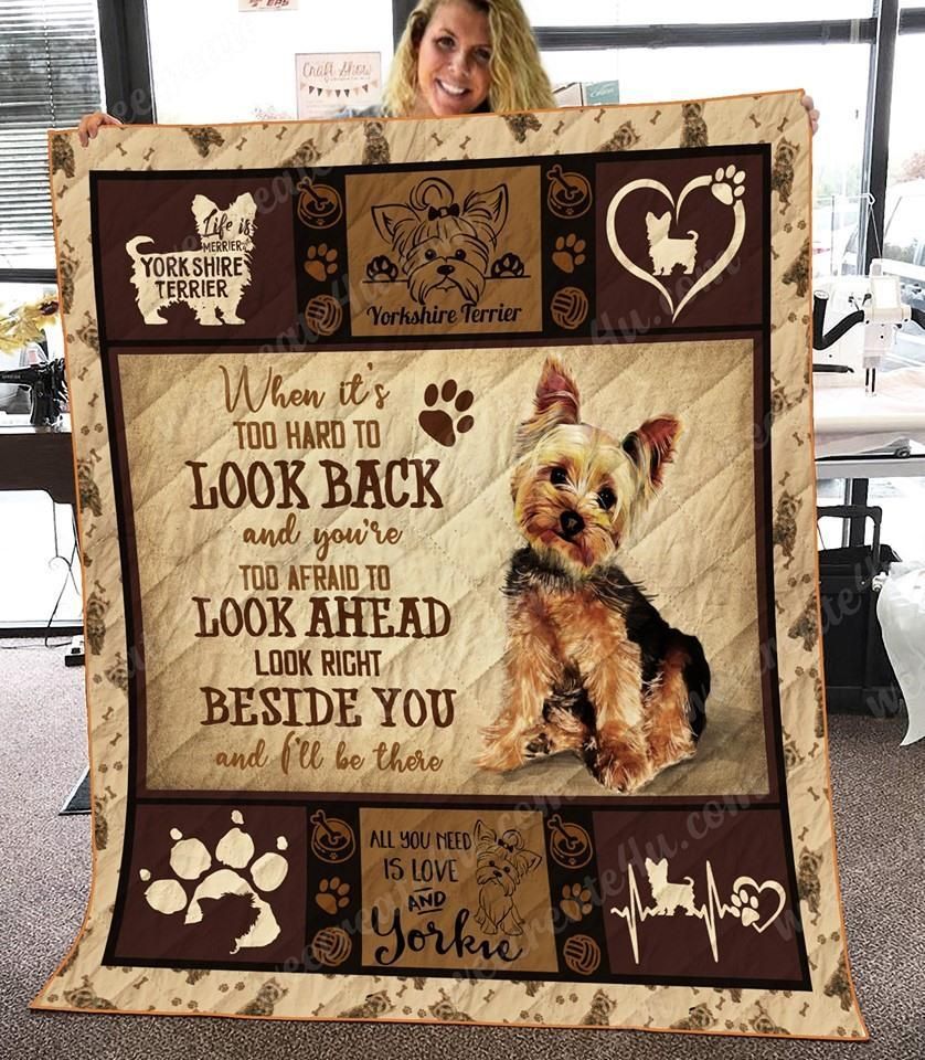 Yorkshire Terrier Quilt Blanket DHC13124096VT