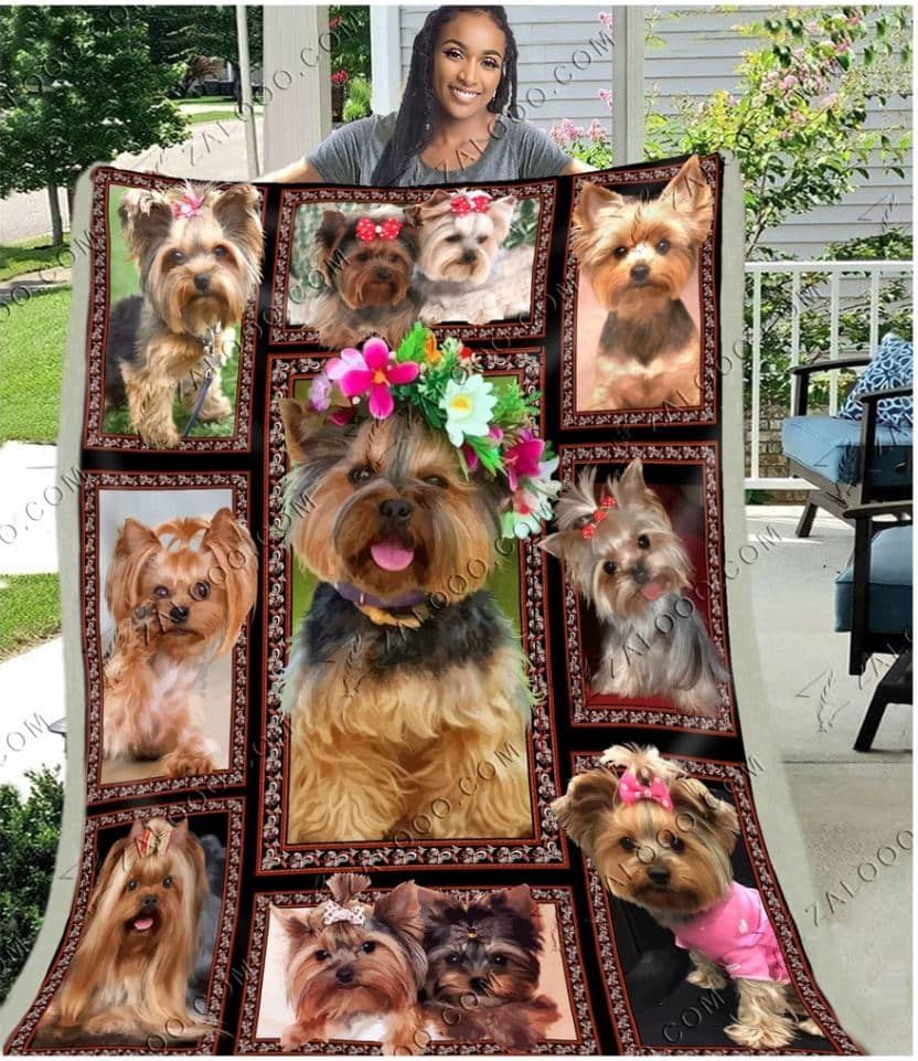 Yorkshire Terrier Quilt Blanket DHC1312508VT