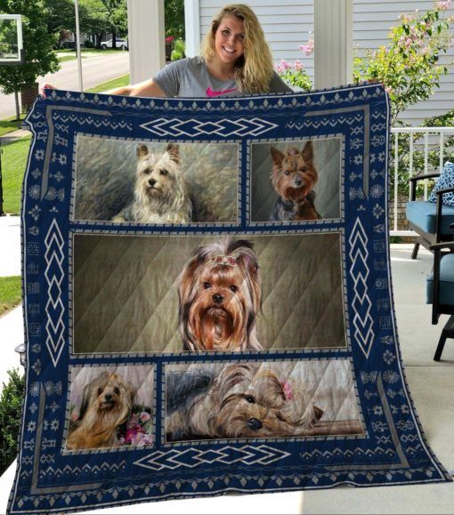 Yorkshire Terrier Quilt Blanket DHC2911357VT