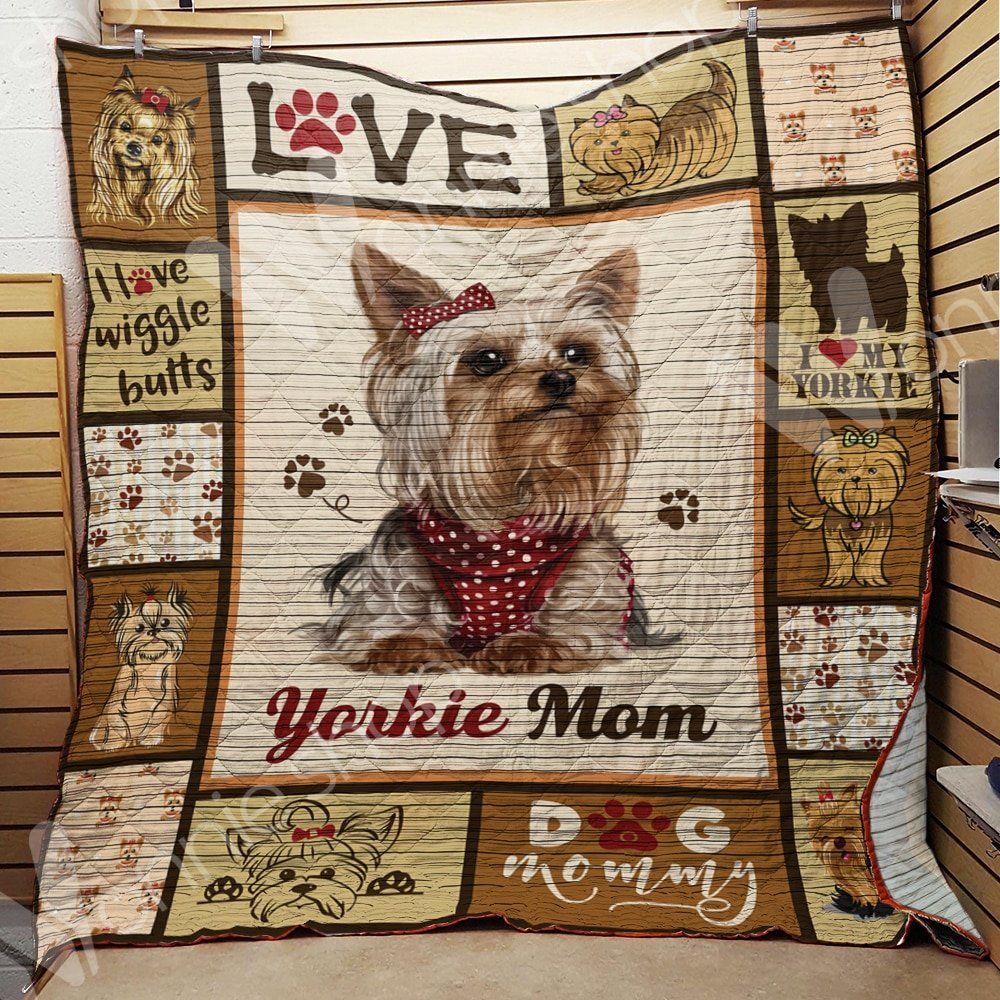 Yorkshire Terrier Yorkshire Terrier Mom Quilt Blanket Dhc04011479Dd