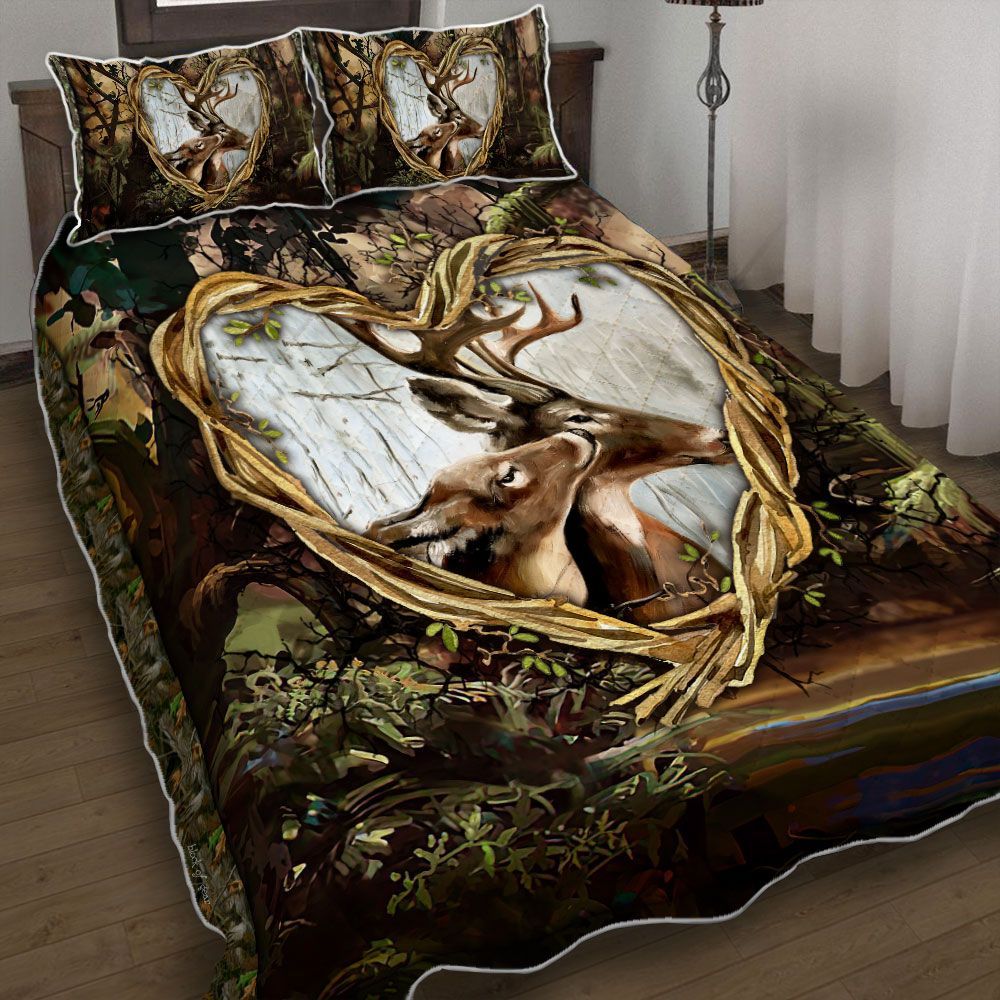 You And Me We Got This Deer Hunting Bedding Set