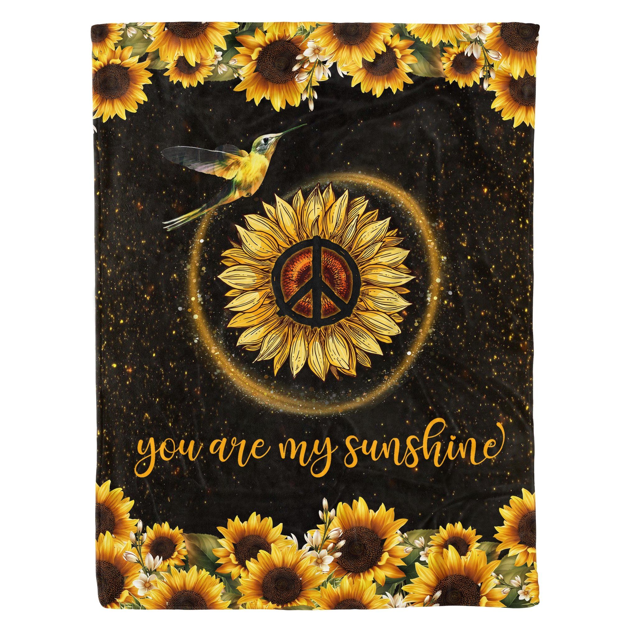 You are my Sunshine Fleece Blanket