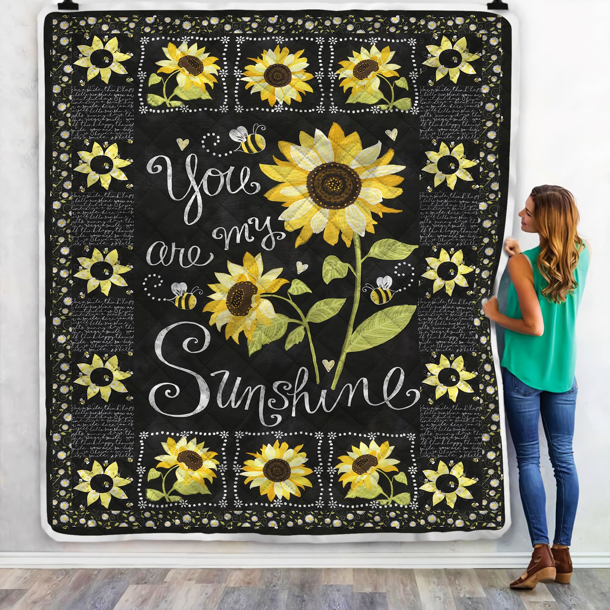 You Are My Sunshine Fleece Blanket