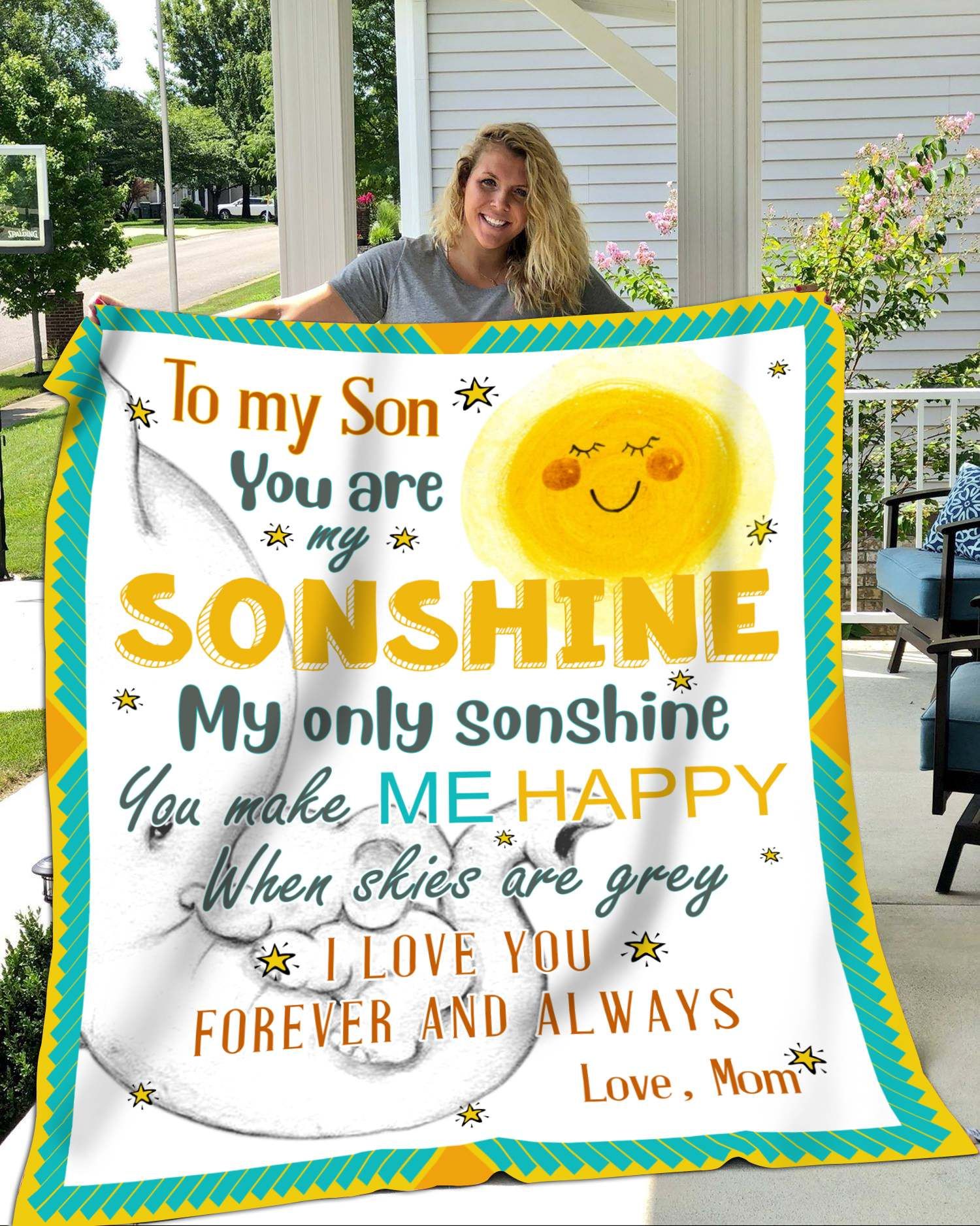 You Are My Sunshine Quilt Blanket DHC291132VT