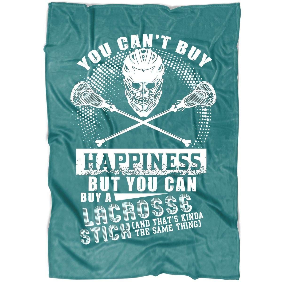 You Can Buy A Lacrosse Stick Sherpa Fleece Blanket