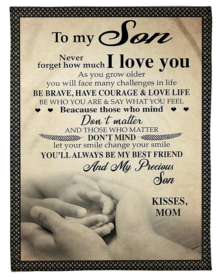 You’ll Always Be My Best Friend Fleece Blanket To Son Fleece Blanket