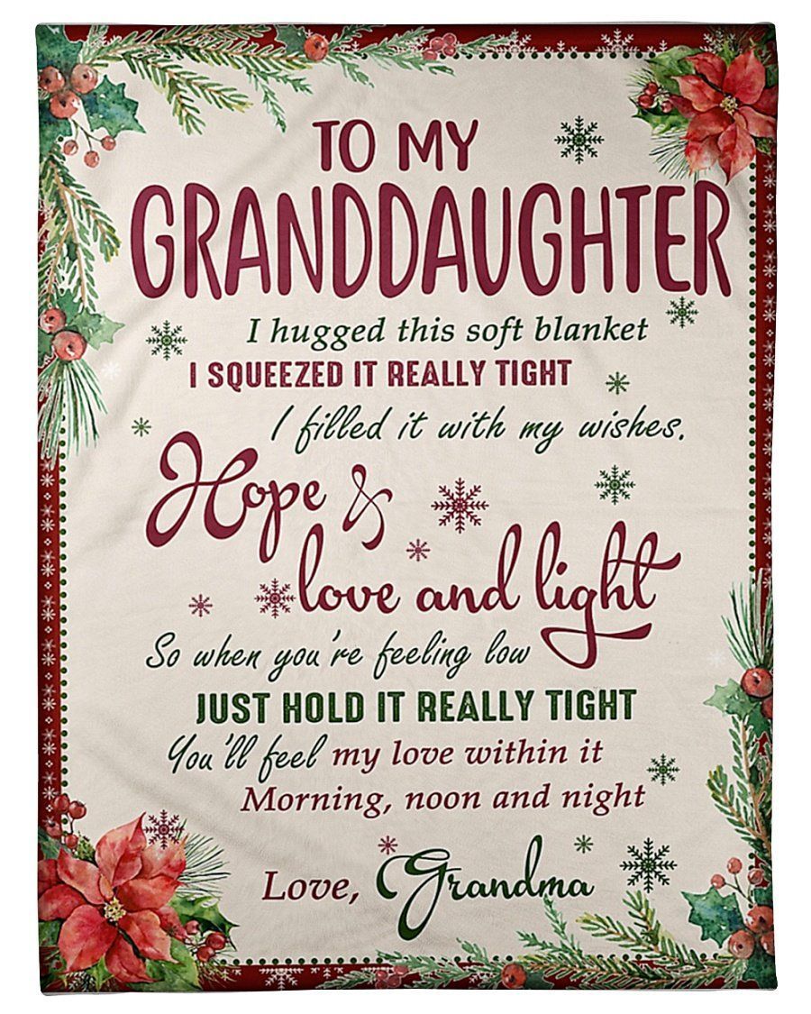 You’ll Feel My Love Within It Grandma To Granddaughter Fleece Blanket Fleece Blanket