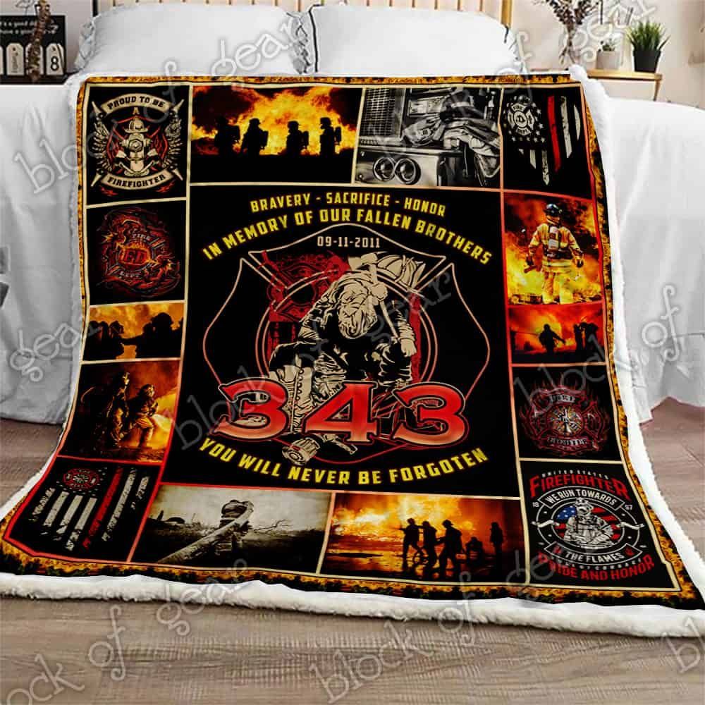 You Will Always Be In Our Heart Fleece Blanket