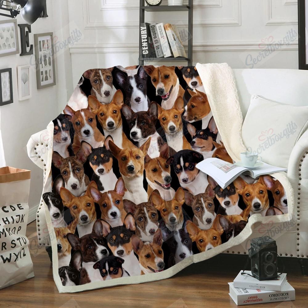 You Will Have A Bunch Of Basenjis – Fleece Blanket