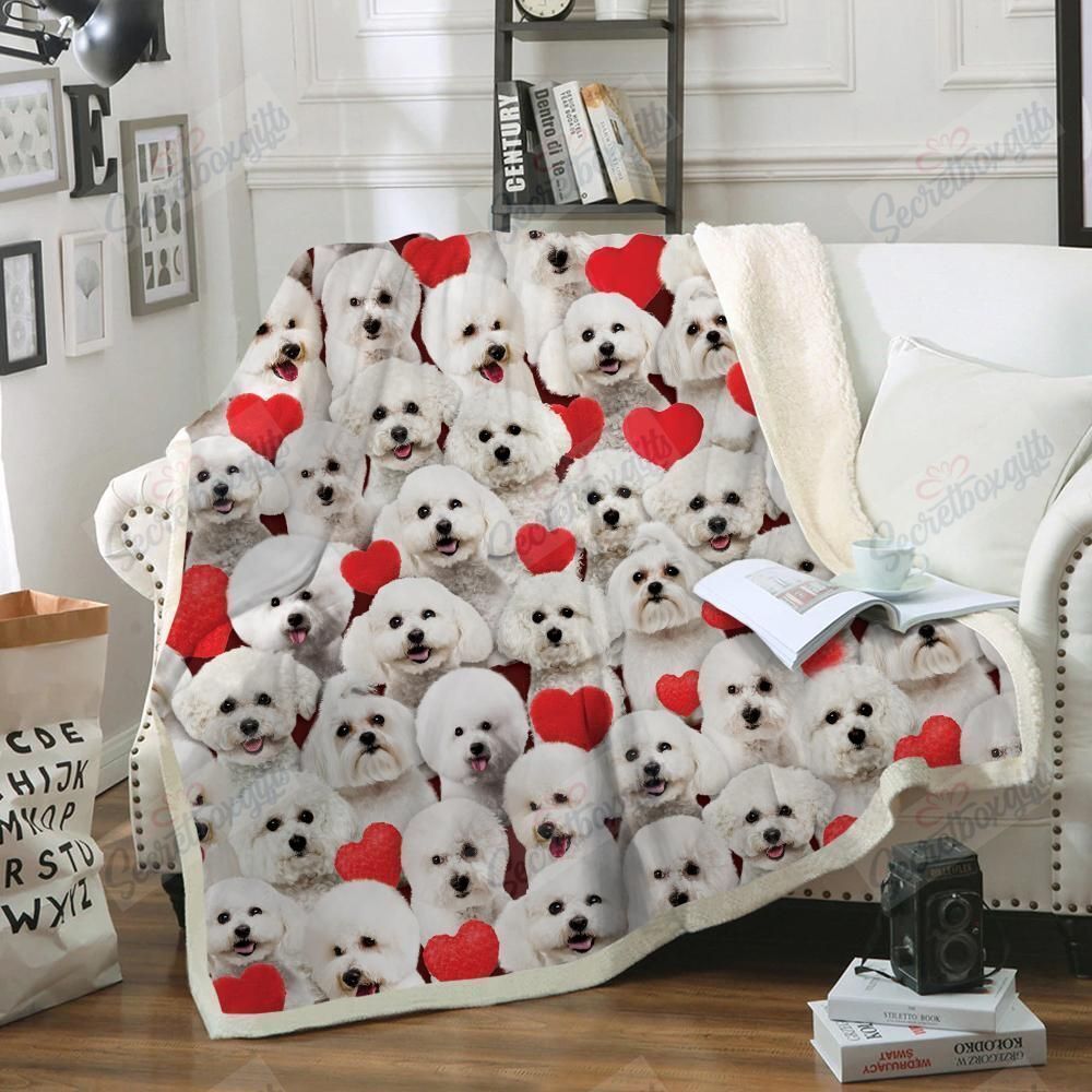You Will Have A Bunch Of Bichon Frises – Fleece Blanket