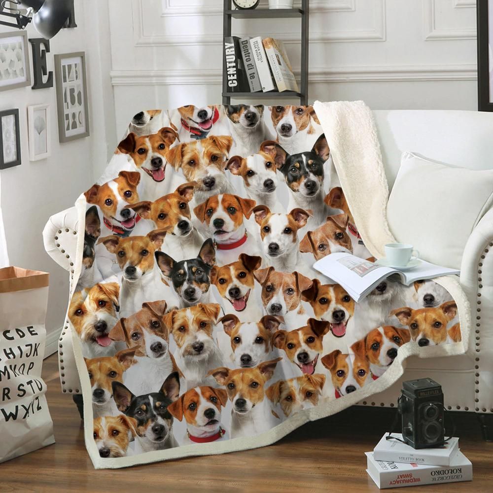 You Will Have A Bunch Of Jack Russell Terriers – Sherpa Fleece Blanket