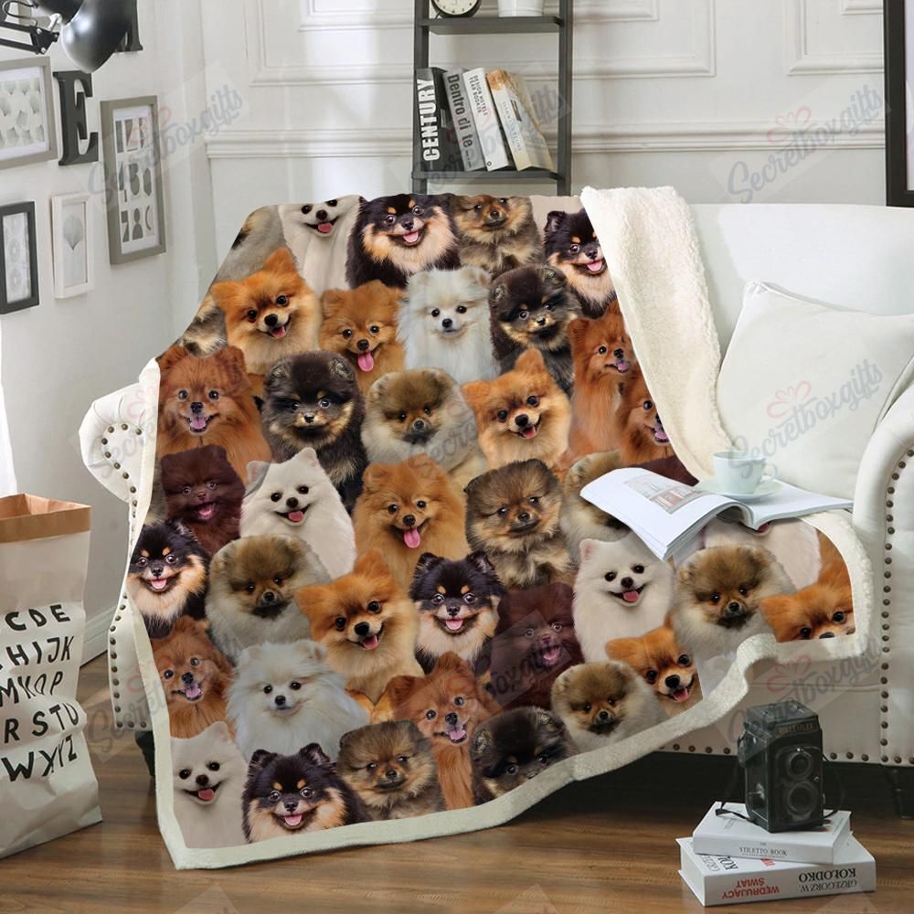 You Will Have A Bunch Of Pomeranians – Fleece Blanket